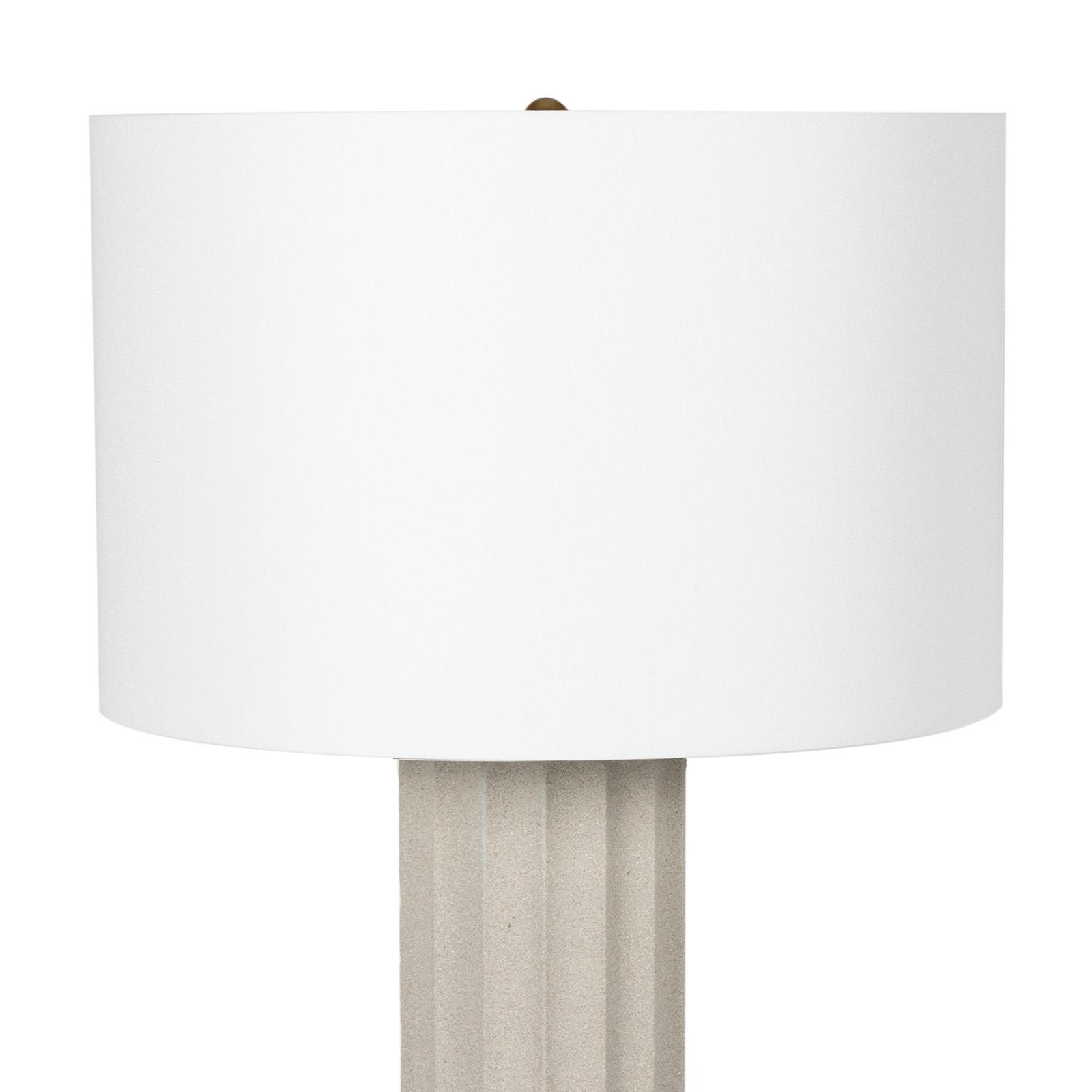 Tambour Concrete Table Lamp | Regina Andrew Detroit